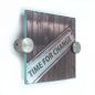 Preview: Tuerschild VITRUM P Glasschild fuer Buero 150 150 mm